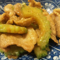 奈緒吉's cooksnap of when they made ゴーヤと豚肉と青しその味噌炒め.