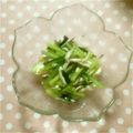 suay's cooksnap of when they made ささみと　きゅうりのごまだれ和え.