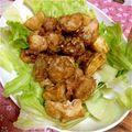 かぼす１２３'s cooksnap of when they made おじゃがと鶏の竜田あげ香味ソースで♪♪.