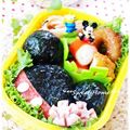 シルクﾏﾏ's cooksnap of when they made 簡単！ミッキーシルエットおにぎりの作り方.