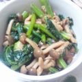 ♡maickey♡'s cooksnap of when they made 小松菜ときのこたちの、夏らしいお漬物.