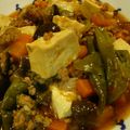 fufufunoko's cooksnap of when they made ★カレー風味の麻婆豆腐□□□　*Ym*.