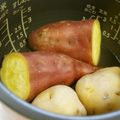 うさぎのシーマ's cooksnap of when they made 炊飯器で♪ふかし芋.