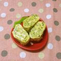 赤い電話's cooksnap of when they made お弁当にも♡青のりチーズの玉子焼き.