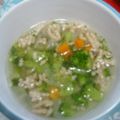 アブシンベル's cooksnap of when they made 離乳食　ﾌﾞﾛｯｺﾘｰのそぼろあんかけ.