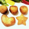 ソウくんママ's cooksnap of when they made お弁当に✿さつまいものマッシュ揚げ✿.