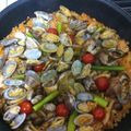 ボブじぃちゃん's cooksnap of when they made 簡単フライパンで☆おもてなしパエリア.