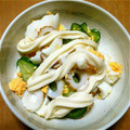とちおママ's cooksnap of when they made 食感！残り物でちくわと胡瓜の茹で卵サラダ.