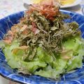 monchanママ's cooksnap of when they made 白ゴーヤーのおひたし　京都カフェ.