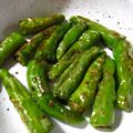 JILLIAN's cooksnap of when they made ししとう焼き、味付けは醤油だけ(2人分).