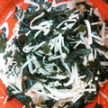 Sヨメちゃん's cooksnap of when they made わかめとえのきの和え物.