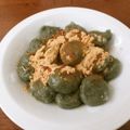 よちりん's cooksnap of when they made よもぎ白玉✿黒蜜きな粉かけ.