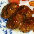 ○miyumama○'s cooksnap of when they made てりってりな肉団子♪.