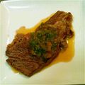 ひろにゃぁ's cooksnap of when they made 青じその風味が生きてる！和風ステーキ.