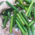 ｍａｒｉｍｓｃ's cooksnap of when they made 豚肉とにんにくの芽炒め～♪.