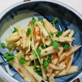 ゆみらんたん's cooksnap of when they made 長芋の梅＆おかか和え.