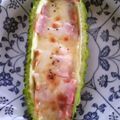 yukakoara's cooksnap of when they made イタリアン！ゴーヤのグラタン風.