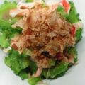 かぴーな's cooksnap of when they made ゴーヤとカニカマの和え物.