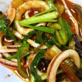 ハッセー's cooksnap of when they made するめいかと茄子のコチュジャン炒め.