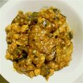 ななぞぅ's cooksnap of when they made ∮豆乳でコク♬♪茄子と生姜の豆乳カレー∮.