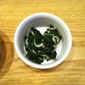 nicosheep's cooksnap of when they made モロヘイヤとしらすのお浸し.