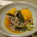 くらら♪☆'s cooksnap of when they made お手軽☆肉かぼちゃ❤.