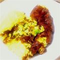 Chokoモンブラン's cooksnap of when they made 材料２つだけ！ねぎ焼き♪.