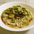 nasubeam's cooksnap of when they made ✧厚揚げ梅ゴマあえのっけ冷やしうどん✧.