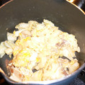 翔仁LOVE's cooksnap of when they made 早旨っ☀✿豚肉とキャベツ炒めの❀卵とじ✿.