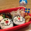 ガッツキ虫's cooksnap of when they made ●◎●ドラエモンおにぎり●◎●.