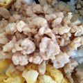 カンちん's cooksnap of when they made 塩麹☆鶏そぼろ.