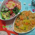 ８児のママきよっぺ's cooksnap of when they made キャラ弁＊かものはしかも＆かものはしダス.