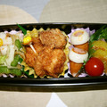 うーたん1014's cooksnap of when they made 我が家の定番！「鶏唐揚げ弁当！」.