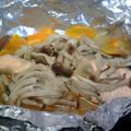 こみれ's cooksnap of when they made 鮭のホイル焼き.