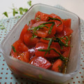 sacoママ's cooksnap of when they made 簡単おいしい！トマトの甘酢漬け.