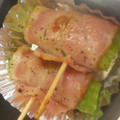 新たん陸たん's cooksnap of when they made ししとうのマヨ入りベーコン巻き.