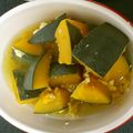 kanarhythm's cooksnap of when they made ほくほく塩麹かぼちゃ.