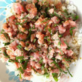 ｻﾕｯﾋﾟ's cooksnap of when they made 簡単旨い！！☆ネギトロ丼.