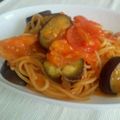 くるまだ's cooksnap of when they made ナスたっ～ぷりパスタ.