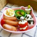 ｘｘyuzumikanｘｘ's cooksnap of when they made ＊キャラ弁に✿簡単カバさん＊.