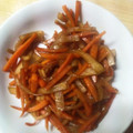 アヤコ1225's cooksnap of when they made 捨てるとこなし！大根とにんじんのきんぴら.