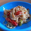 ひろと＾＿＾ママ's cooksnap of when they made うまうま！トマトと卵の中華そうめん.