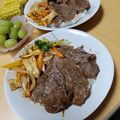 よちりん's cooksnap of when they made すぐできる冷蔵庫にあるもの野菜で焼き肉丼.