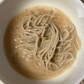 ちゃーりーWKY's cooksnap of when they made 冷やし豆乳ぶっ掛け蕎麦♪.