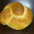 hamamichan's cooksnap of when they made ごまごまごま　セサミパン.