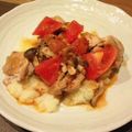 niko25egao's cooksnap of when they made 鶏もも肉マッシュポテトトマトバジルソース.