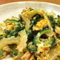 Morizzo's cooksnap of when they made まぐろフレーク★ゴーヤチャンプル.