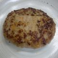ふえのーる's cooksnap of when they made ニンジンたっぷりブタ肉ハンバーグ.