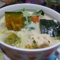ゆかりん0211's cooksnap of when they made 野菜たっぷり豆乳スープ❤鶏団子入り♪.