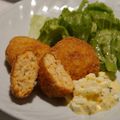 甘夏かん's cooksnap of when they made 絶品★鮭メンチ.
